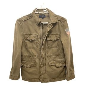 Ralph Lauren Green Military Jacket | M